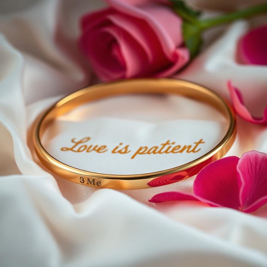 Love is Patient Bangle